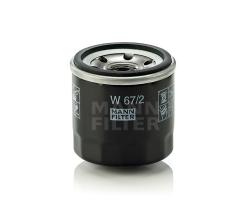 MANN W672 - FILTRO ACEITE