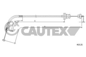 CAUTEX 019012 - MANDO ACELERADOR