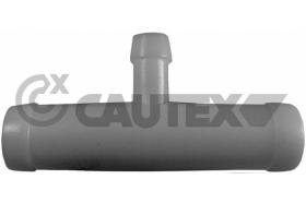 CAUTEX 955105 - RACOR PLASTICO UNION TUBOS(BOCAS IGUALES)