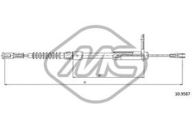 METALCAUCHO 81012 - CABLE FRENO CLASSE SCL500 MOD DX-RH