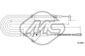 METALCAUCHO 81017 - CABLE FRENO L408D-L410D ALL SX-LH