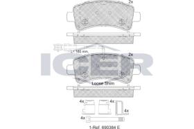 ICER 142240000 - PASTILLA TURISMO