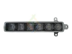 JUMASA 38801078 - PILOTO DELANTERO REVERSIBLE LUZ DIA LED/NEGRO TIPO V PEUGEOT