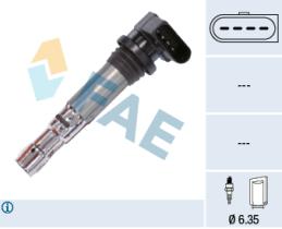 FAE 80201 - BOBINA DE ENCENDIDO