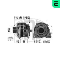 ERA 210954A - ALTERNADOR