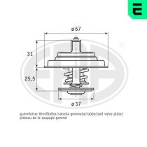 ERA 350327 - TERMOSTATO,REFRIGERANTE