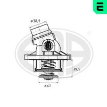 ERA 350328 - TERMOSTATO,REFRIGERANTE