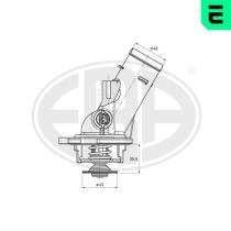 ERA 350335 - TERMOSTATO,REFRIGERANTE