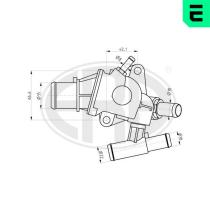 ERA 350339 - TERMOSTATO,REFRIGERANTE