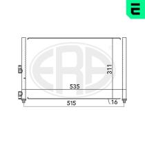 ERA 667024 - CONDENSADOR,AIRE ACONDICIONADO