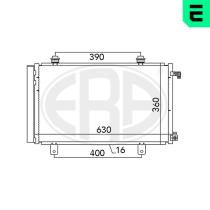 ERA 667035 - CONDENSADOR,AIRE ACONDICIONADO