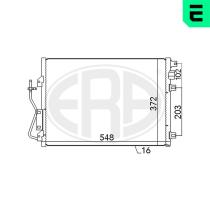 ERA 667038 - CONDENSADOR,AIRE ACONDICIONADO