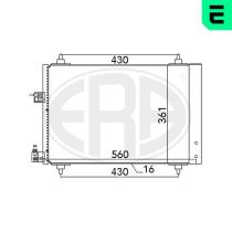 ERA 667039 - CONDENSADOR,AIRE ACONDICIONADO