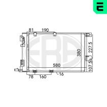 ERA 667043 - CONDENSADOR,AIRE ACONDICIONADO