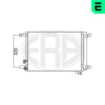 ERA 667094 - CONDENSADOR,AIRE ACONDICIONADO