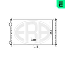 ERA 667095 - CONDENSADOR,AIRE ACONDICIONADO