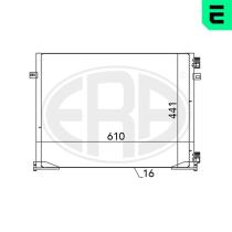 ERA 667096 - CONDENSADOR,AIRE ACONDICIONADO