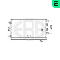 ERA 667099 - CONDENSADOR,AIRE ACONDICIONADO