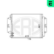 ERA 667108 - CONDENSADOR,AIRE ACONDICIONADO