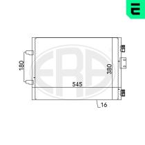 ERA 667113 - CONDENSADOR,AIRE ACONDICIONADO