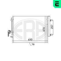 ERA 667116 - CONDENSADOR,AIRE ACONDICIONADO