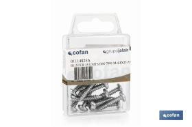 COFAN 01114813A - BL 20 UDS. DIN-7981 M-4,8X13 Z