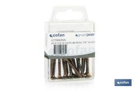 COFAN 02500570AU - BLÍSTER DE 5 UDS. DIN 7505 PZ M-5X70 VENTA UNITARIA