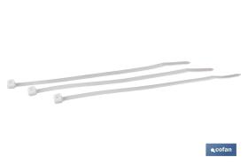 COFAN 08007630N - BRIDAS NYLON BLANCO 7,6 X 300 MM