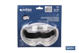 COFAN 11000027BL - BLISTER GAFA SEGURIDAD VISION PANORAMICA