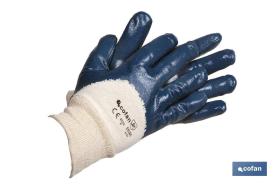 COFAN 1100009710 - GUANTES NITRILO AZUL T-10