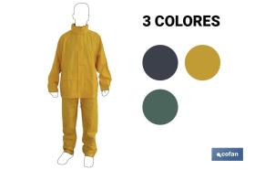 COFAN 11000291S - TRAJE DE AGUA PU/PVC AMARILLO TALLA S