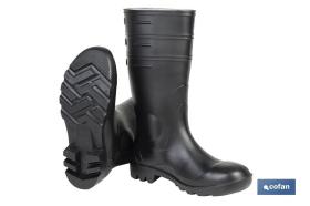 COFAN 12001544 - BOTA AGUA ALTA SEGUR. S-5 NEGRA T-44