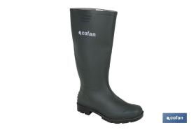 COFAN 12001736 - BOTA ALTA DE AGUA PVC VERDE TALLA 36