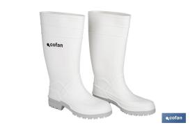 COFAN 12001756 - BOTA AGUA PVC BLANCA TALLA 36