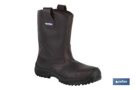 COFAN 12002437 - BOTA PIEL FORRADA SEGURIDAD S3 (MODELO MEGAN) T-37