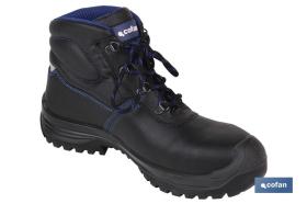 COFAN 12004436 - BOTA PIEL NEGRO S3 MODELO ISKUR T 36