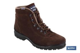 COFAN 12503939 - BOTA TREKKING MARRÓN HIDRÓFUGA MODELO SELLA T-39