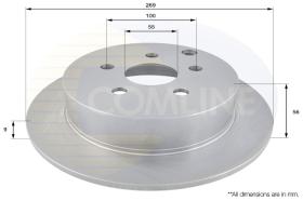 COMLINE ADC01103 - DISCO FRENO