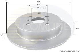 COMLINE ADC01104 - DISCO FRENO