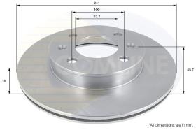 COMLINE ADC1055V - DISCO FRENO