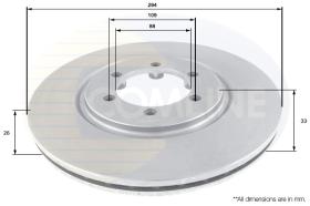 COMLINE ADC1080V - DISCO FRENO