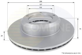 COMLINE ADC1311V - DISCO FRENO