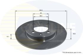 COMLINE ADC1317 - DISCO FRENO