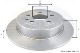 COMLINE ADC1326 - DISCO FRENO