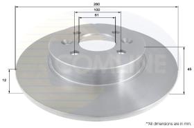 COMLINE ADC1569 - DISCO FRENO