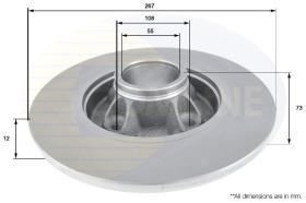 COMLINE ADC1573 - DISCO FRENO