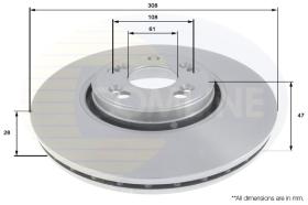 COMLINE ADC1576V - DISCO FRENO