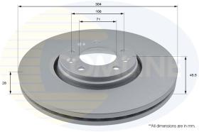 COMLINE ADC1579V - DISCO FRENO