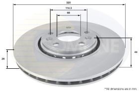 COMLINE ADC1582V - DISCO FRENO