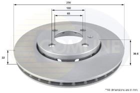 COMLINE ADC2600V - DISCO FRENO